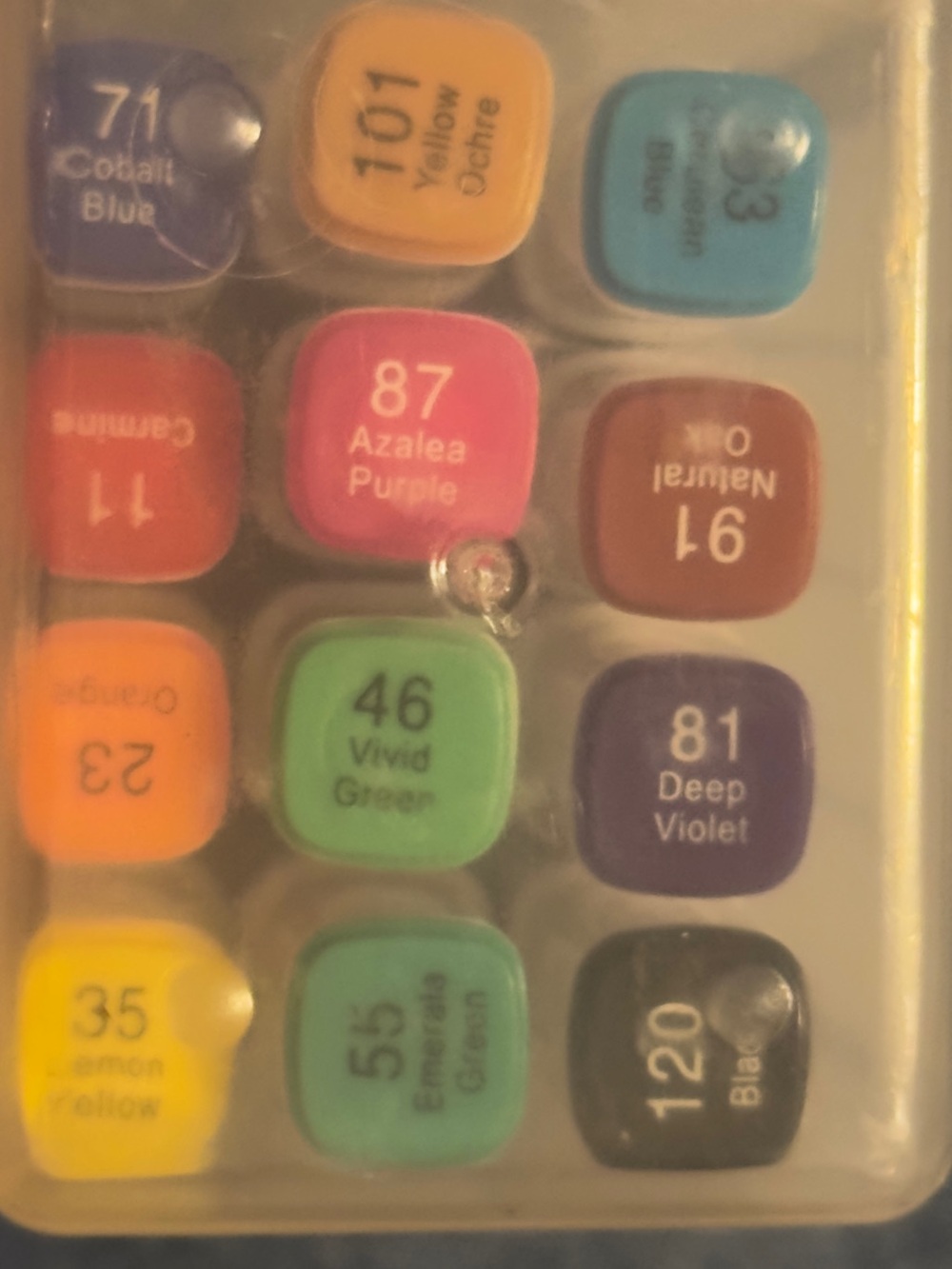 Set of Colorful Dual-Tip Markers - Assorted Shades